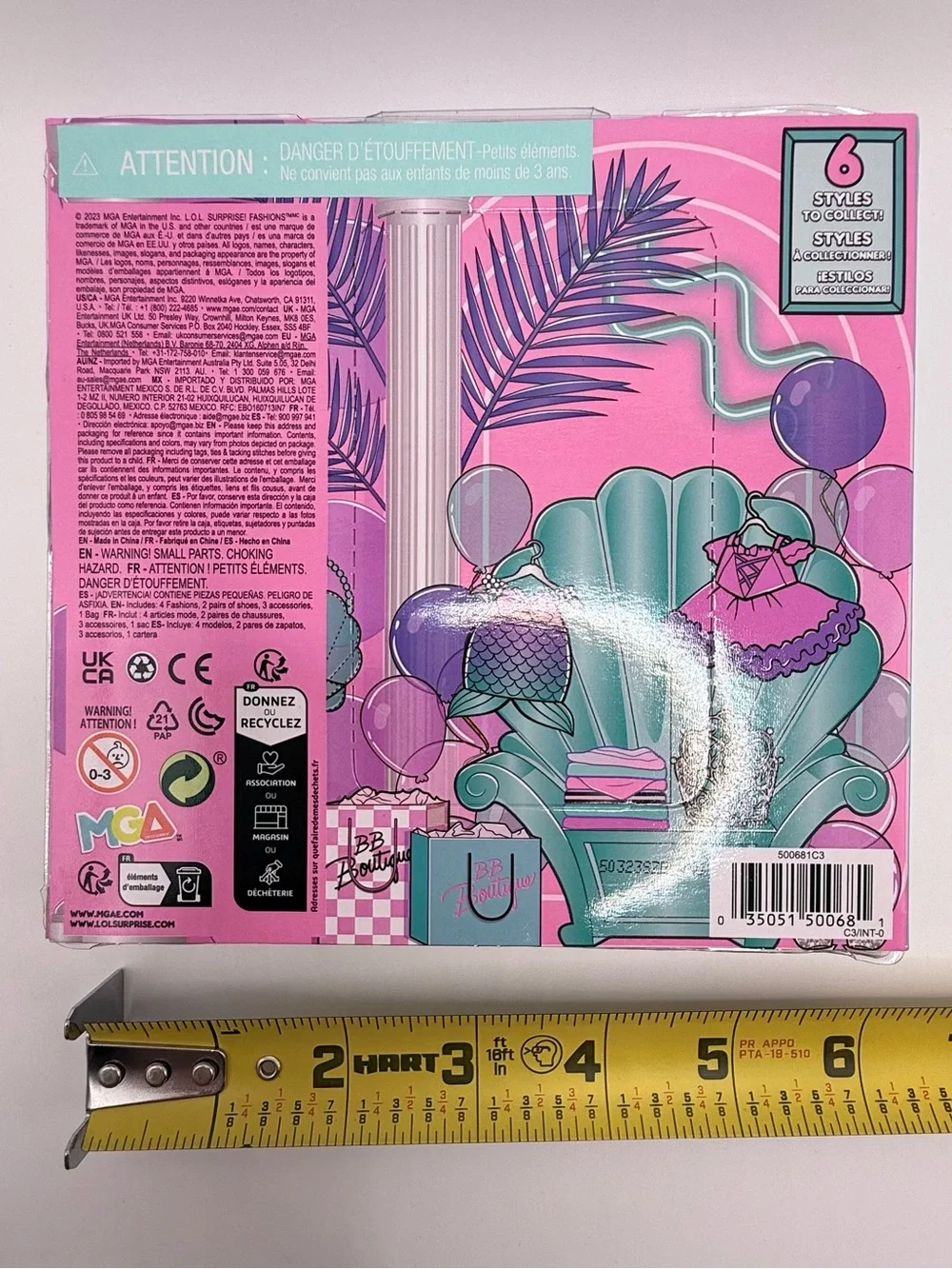 NEW L.O.L. Surprise! Fashion Pack-Mermaid Princess Style Mix & Match Accessories